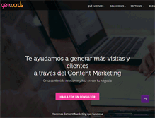 Tablet Screenshot of genwords.com